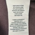 Nanette Lepore | XL | Burgundy Stretch Rayon Pull-On Dress Pants Photo 5