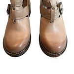 Dromedaris Kelsy Short Summer Leather Boot in Taupe Pearl, Sz 36 Tan Photo 3