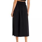 Faithfull the Brand  Kiera Smocked Waist Midi Skirt black size XS Photo 8