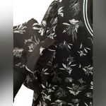 Christopher & Banks  White Black Floral Attached Tank Peasant Top Small Flaw Photo 4