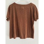 Denim & Supply Ralph Lauren  Top Women Size Small Brown Short Sleeve Western Boho Photo 1