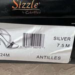 Sizzle silver decorative heels Size 7.5 Photo 7