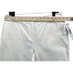 Pendleton Trousers Womens 10 White Stretch Flat Front Straight Leg Pants Coastal Photo 5