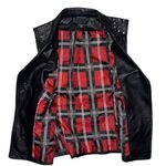 Hot Topic Riverdale Toni Topaz Southside Serpent Faux Leather Vest Women junior size small Photo 6