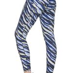 DKNY Sport High Waist 7/8 Performance Leggings Hydrangea Heatwave, Size S NWT Photo 4