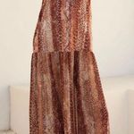 Anthropologie Sleeveless Sheer Maxi Dress, Size XXS Photo 0