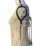 ZLEurope Crochet Fisherman Net Dress Coverup Dress Dip Dye Beige Size OS Tan Photo 4