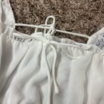 Petal and Pup White Smocked Crop Blouse with Puff Short Sleeves Sz 6 Photo 1