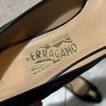 Salvatore Ferragamo Ferragamo Carla Quilted Leather Cap Toe Pumps in Black, NWT, Size 11 B Photo 12