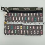 LeSportsac Small Bag - Gray with Milk Bottles - 8.75” X 6.5” Photo 3