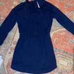 Anthropologie Hooded V-neck Sweater Dress Photo 5