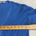 Tea N Rose  women's size small vibrant blue long duster cardigan with pockets Photo 2