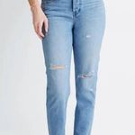 Madewell  Perfect Vintage Distressed Cropped Ankle High Rise Jeans Size 32 Photo 14