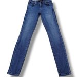  Jeans Size 26 W26L29.5 J Brand Maria Belladonna Blue Denim Pants Stretch Photo 0