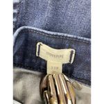 Madewell * Stovepipe Jeans Womens 23P Blue Casual Light Wash Raw Hem Ankle Crop Photo 3