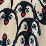 LuLaRoe  Penguin Black Cream Soft Buttery Leggings Pne Size EUC #4105 Photo 1