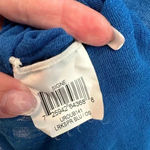 BCBGMAXAZRIA  Y2K Blue Metal Embellishments Kimono Swim Cover Up Blouse Size O/S Photo 9