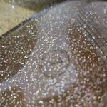 Jeffrey Campbell Petra Women Sandals Size 7 Gold Jelly Glitter Chunky Block Heel Photo 69