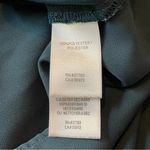 Laundry by Shelli Segal Blue Green Sleeveless Metal Accent Keyhole Top Medium Photo 6