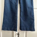 Everlane  The High Rise Flare Wide Leg Jean Size: 32 Dark Rinse Photo 4