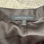 Carmen Marc Valvo  Black Pleated Skirt Size 6 Photo 1