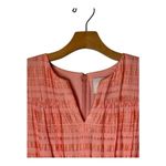 Gal Meets Glam  Dress Women‎ 6 Peach Coral Sleeveless Fiona Tiered Maxi Boho Photo 5