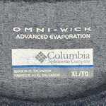 Columbia Omni-Wick Advanced Evaporation Short Sleeve T-shirt Dark Gray Sz XL Photo 3