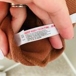 Urban Outfitters Oversized Button Up Hoodie Brown Sz XS Photo 5