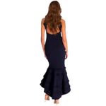 XScape  Formal Evening Gown Women's 10 Blue Long Dress Wedding Party Mother Bride Photo 2