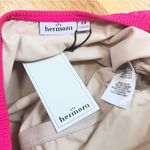 HERMOZA Pink Genevieve High Neck Halter Sash Tie One Piece Swimsuit Size 12 New Photo 9