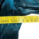 Cachet Teal Blue Evening Blouse Size 10 Shimmer Formal Fancy Sheer Classy Photo 4