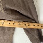 st. john's bay  Shirt Large Brown Paisley 3/4 Sleeve Tunic‎ Pullover Top Peasant Photo 5