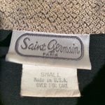 Vintage Saint Germain Paris Gold embroidered jacket Black Photo 1