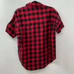 Madewell Buffalo Plaid Short Sleeve Button Down Top Photo 1