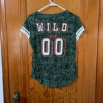 Green Camouflage Women's Top Photo 3