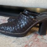 Donald J. Pliner Dark Brown Leather Slip Photo 0