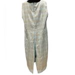 Leslie Fay Vintage 90s Plus Size Blue Gold Indie Mandala Hippie Eclectic Dress Photo 3