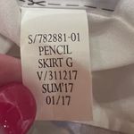 Banana Republic Periwinkle Purple & White Floral Lined Pencil Skirt Size 2 Photo 11