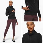Lululemon Go Forward Pullover in Heathered Core Black Size 10 Photo 3