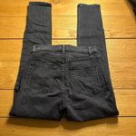 Reformation high & skinny crop black jeans 25 Photo 8