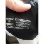 Adore Me   Womens Sports Bra Size XL Black Marble High Support Back Straps Active Photo 10