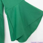 Eloquii NEW‎  green scuba dress flare sleeves, size 22 Photo 11