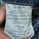 Riders By Lee  Jeans Womens 14L 35x28 Mid Rise Straight Leg Distressed Stretch Photo 10