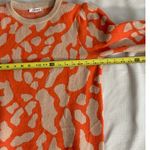 THML ‎ orange and cream sweater Photo 4