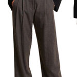 ALC Frank A.L.C. Franklin Tailored Crop Pant Charcoal Grey Gray Multi Wool Blend SZ 2 NEW‎ Photo 0