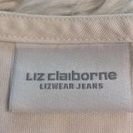 Liz Claiborne  Skirt size 16 so beautiful color red and white zipper on the side Photo 3