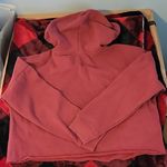 Calvin Klein Jeans Like NEW Crop Hoodie Sweatshirt Women's Size Medium Photo 4