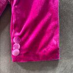 Women’s Pink Double Breasted Velvet 2 Piece Pant Suit Peak Lapel Size M NEW Size M Photo 12
