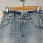 Free People We The Free Light Wash Denim Skirt Size 25 Photo 2