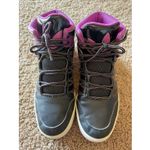 Adidas  Originals Court G98571 Purple/Black High Top Retro Sneaker Shoe Women 8.5 Photo 1